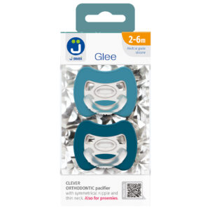 J BIMBI 2 Glee Fopspeen 2-6M - Marineblauw