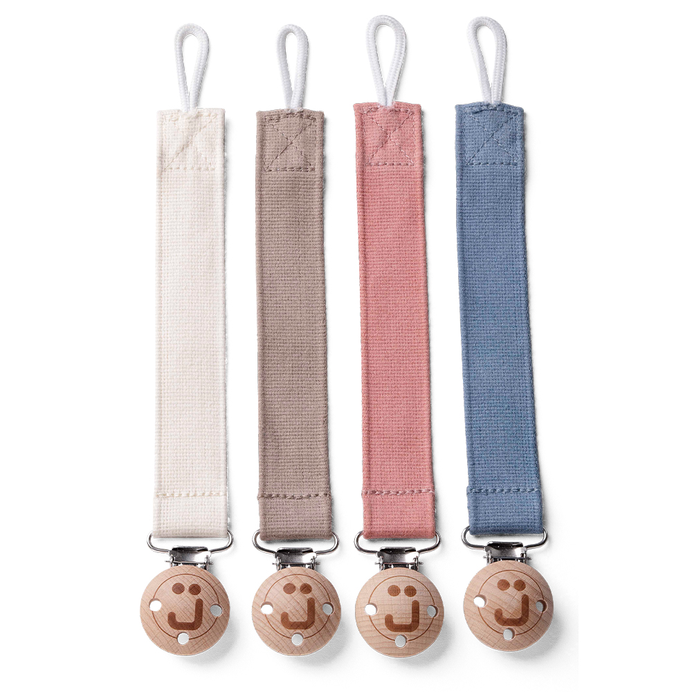 J BIMBI Speenkoord Houten Clip